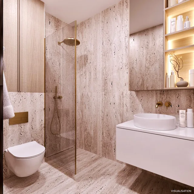Gäste-Badezimmer — Visualisierung